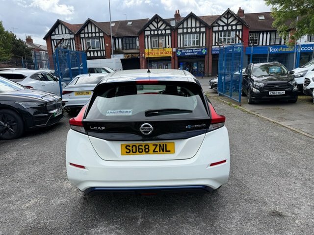 Nissan Leaf 2019 40Kwh Acenta Hatchback 150 SO68ZNL White #4