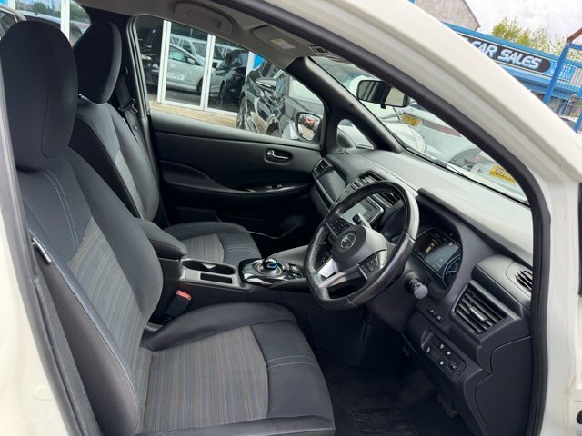 Nissan Leaf 2019 40Kwh Acenta Hatchback 150 SO68ZNL White #6