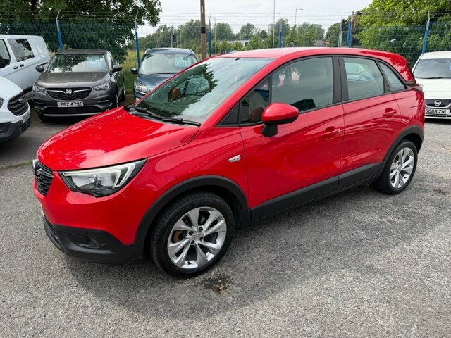 Vauxhall Crossland X 2019 1.2 Turbo Ecotec Gpf Se Suv DT68FXF Red #6