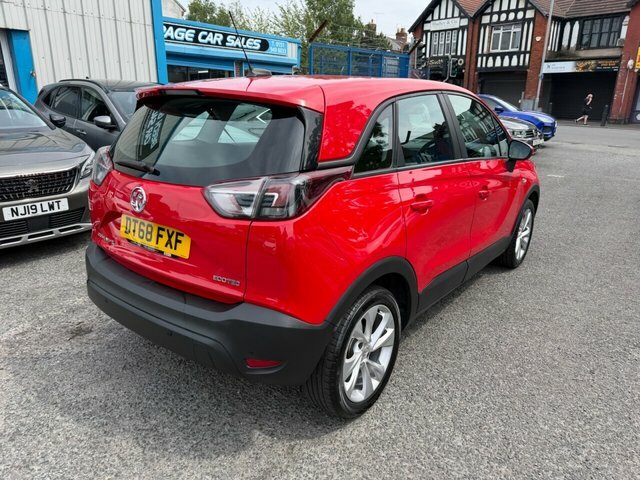 Vauxhall Crossland X 2019 1.2 Turbo Ecotec Gpf Se Suv DT68FXF Red #3