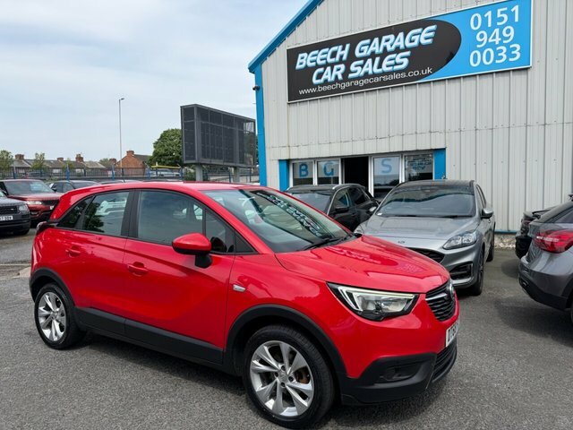 Vauxhall Crossland X 2019 1.2 Turbo Ecotec Gpf Se Suv Red