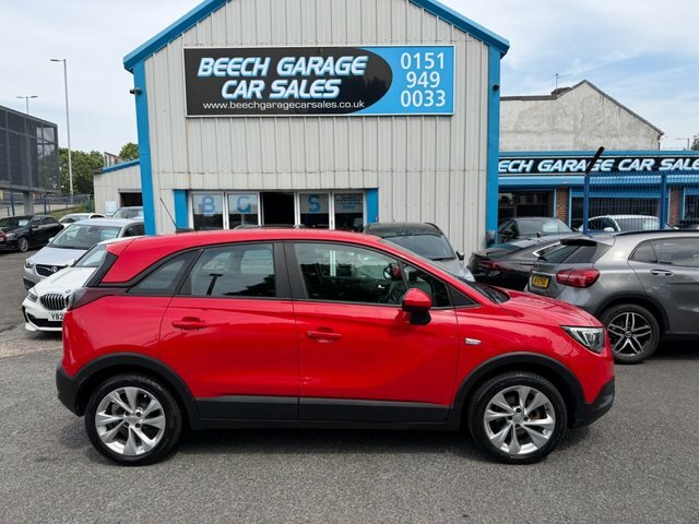 Vauxhall Crossland X 2019 1.2 Turbo Ecotec Gpf Se Suv DT68FXF Red #2