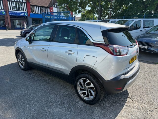 Vauxhall Crossland X 2018 1.6 Turbo D Tech Line Nav Suv Manu KY18FHA Silver #5