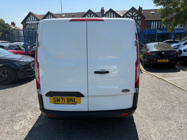 Ford Transit Custom 2022 2.0 300 Ecoblue Leader Crew Van Double Cab SM71BNL White #4