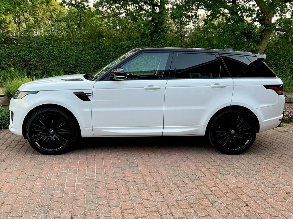 Land Rover Range Rover Sport Suv 3.0 Sd V6 Hse Dynamic 4Wd Euro 6 Ss DH18GMZ White #4