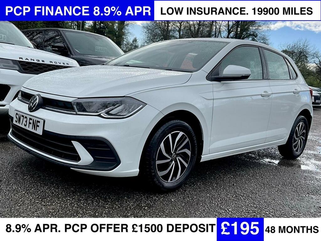 Volkswagen Polo 1.0 Evo Life Euro 6 Ss White