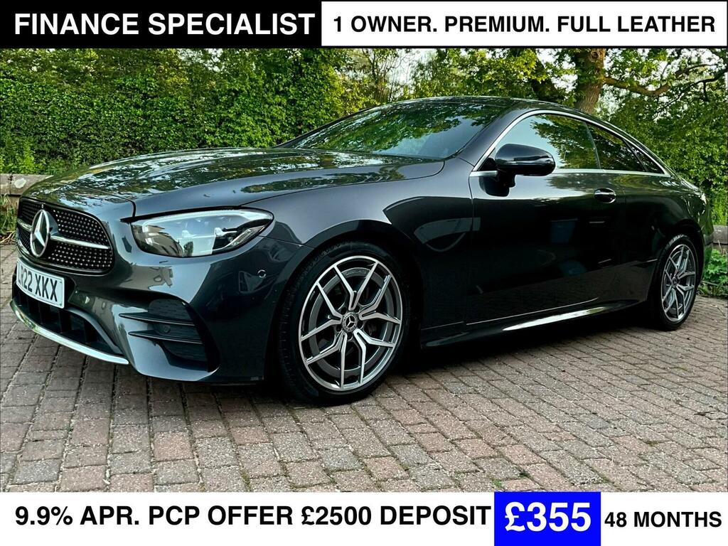 Mercedes-Benz E Class Coupe 2.0 E220d Amg Line Premium G-tronic Euro Grey