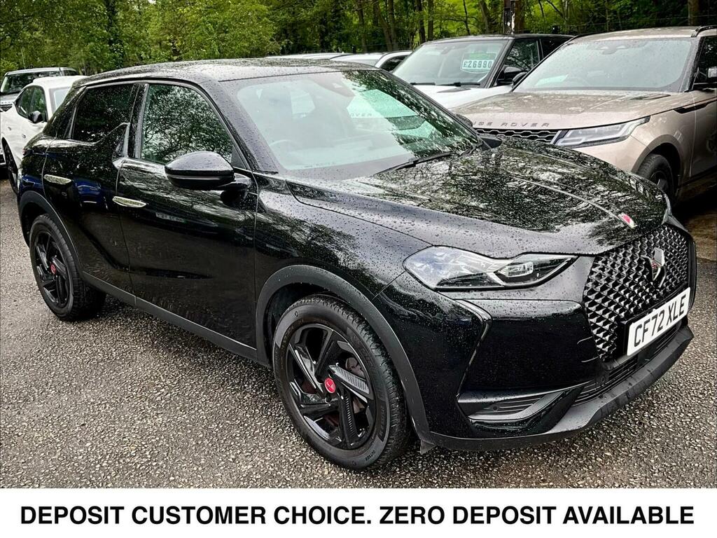 DS DS 3 Crossback Suv 1.2 Puretech Performance Line Crossback Eat8 Black