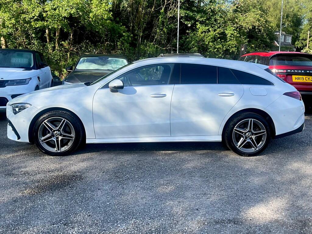 Mercedes-Benz CLA Class Estate 1.3 Cla250e 15.6Kwh Amg Line Executive Sh KP73ZTV White #4