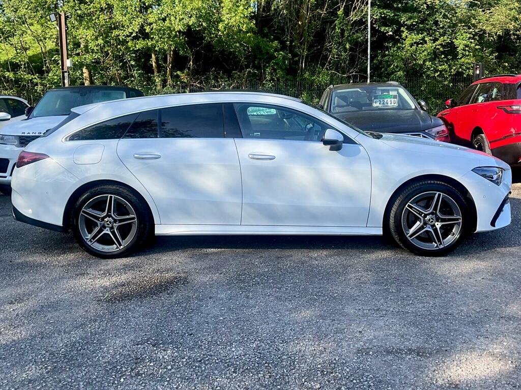 Mercedes-Benz CLA Class Estate 1.3 Cla250e 15.6Kwh Amg Line Executive Sh KP73ZTV White #6