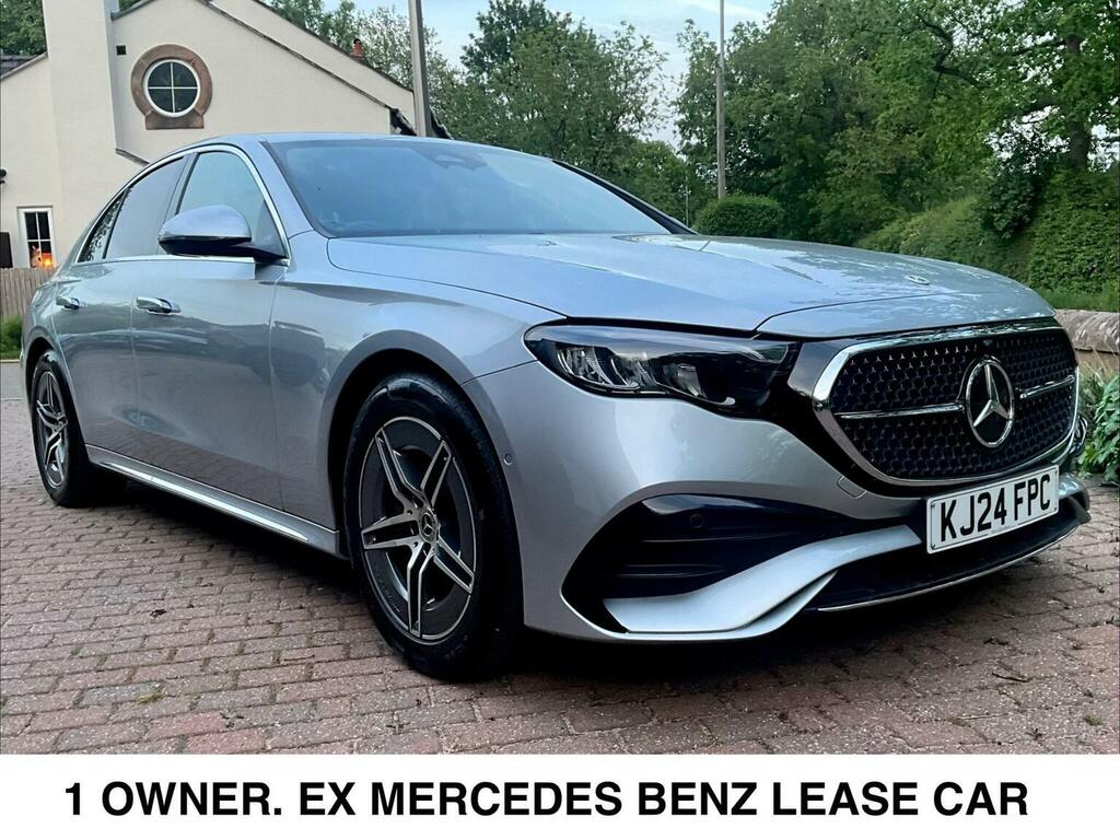 Mercedes-Benz E Class Saloon 2.0 E200h Mhev Amg Line G-tronic Euro 6 S KJ24FPC Silver #3