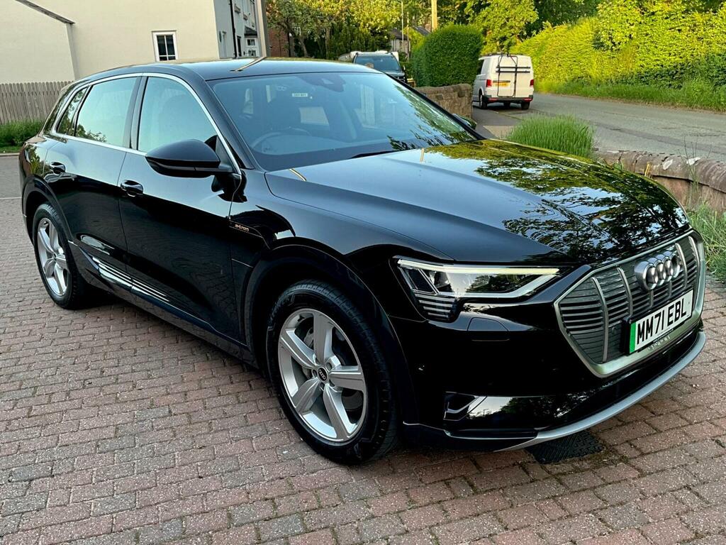 Audi E-tron Suv 50 Technik Quattro 71.2Kwh 11Kw Char MM71EBL Black #2