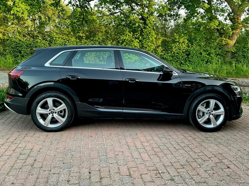 Audi E-tron Suv 50 Technik Quattro 71.2Kwh 11Kw Char MM71EBL Black #6