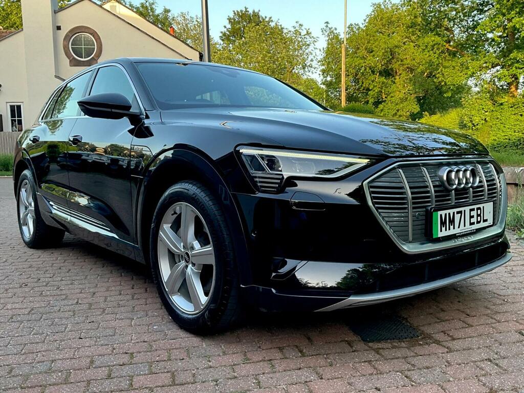 Audi E-tron Suv 50 Technik Quattro 71.2Kwh 11Kw Char MM71EBL Black #3