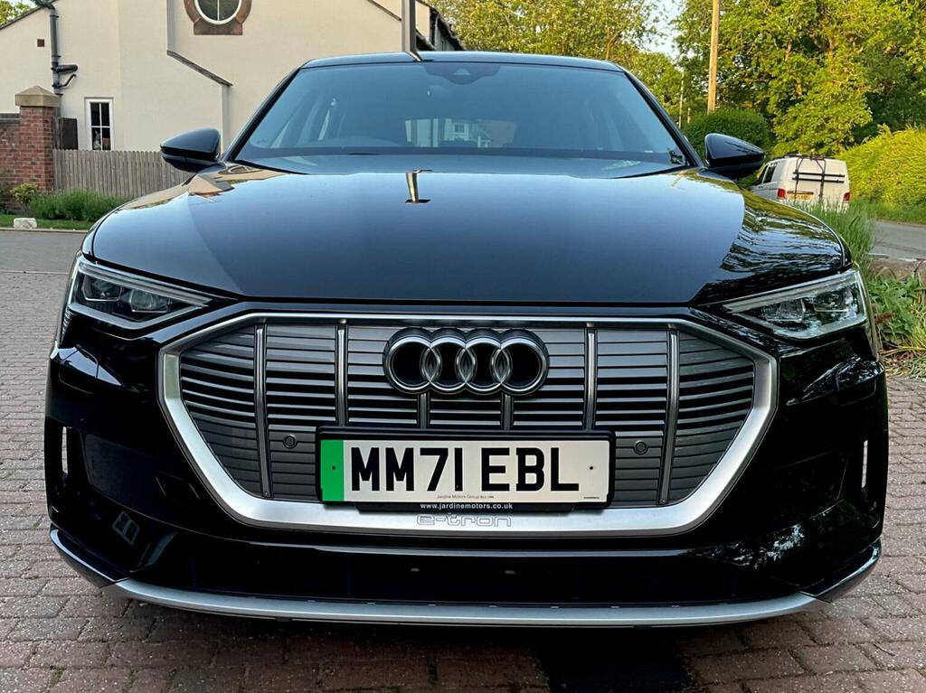Audi E-tron Suv 50 Technik Quattro 71.2Kwh 11Kw Char MM71EBL Black #5