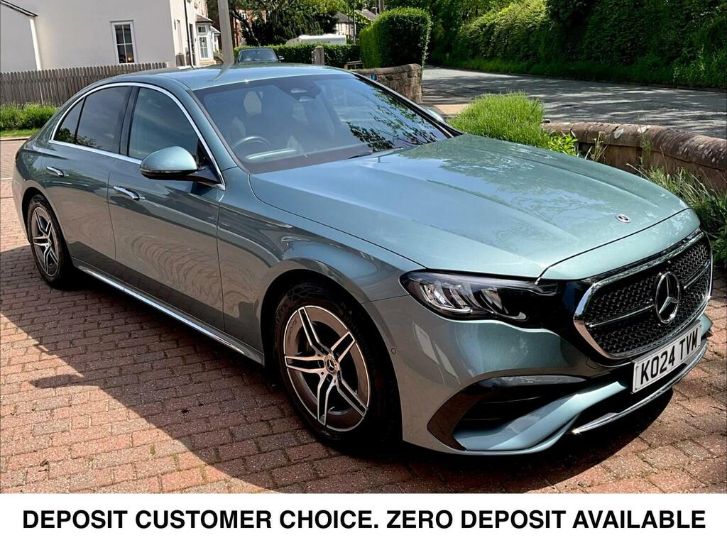 Mercedes-Benz E Class Saloon 2.0 E200h Mhev Amg Line G-tronic Euro 6 S KO24TVM Silver #2