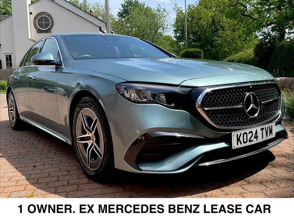 Mercedes-Benz E Class Saloon 2.0 E200h Mhev Amg Line G-tronic Euro 6 S KO24TVM Silver #3