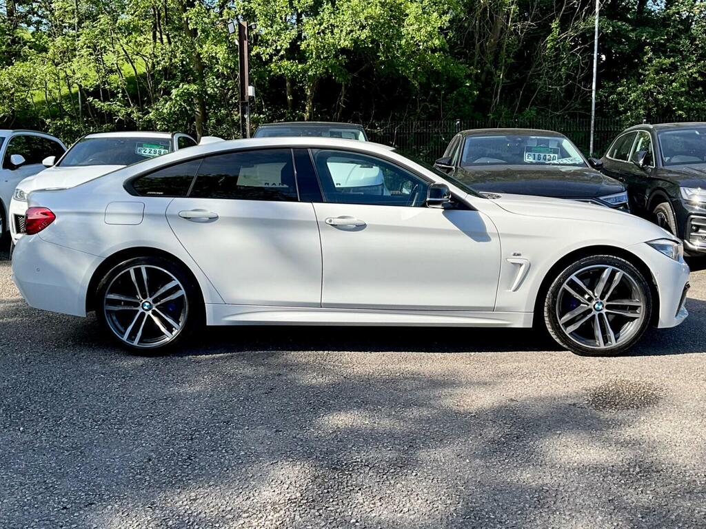 BMW 4 Series Gran Coupe Hatchback 2.0 420D M Sport Xdrive Euro 6 Ss ST17ZRK White #6