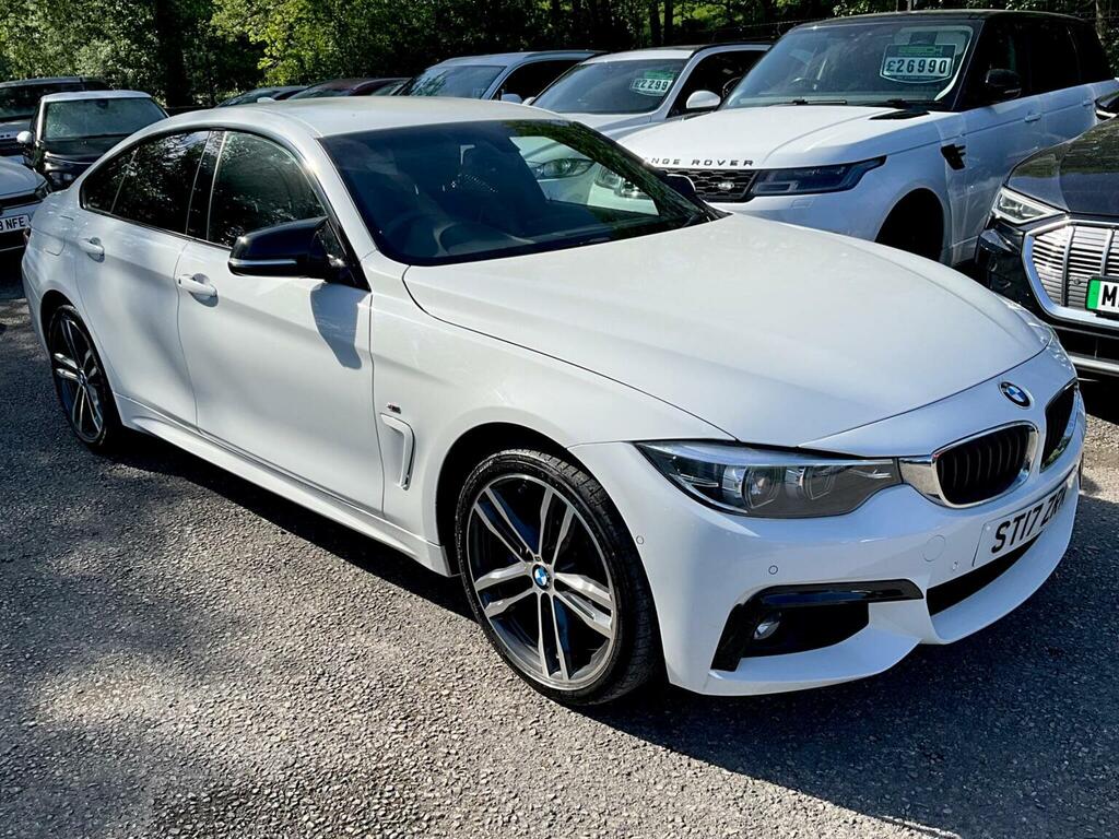 BMW 4 Series Gran Coupe Hatchback 2.0 420D M Sport Xdrive Euro 6 Ss ST17ZRK White #2