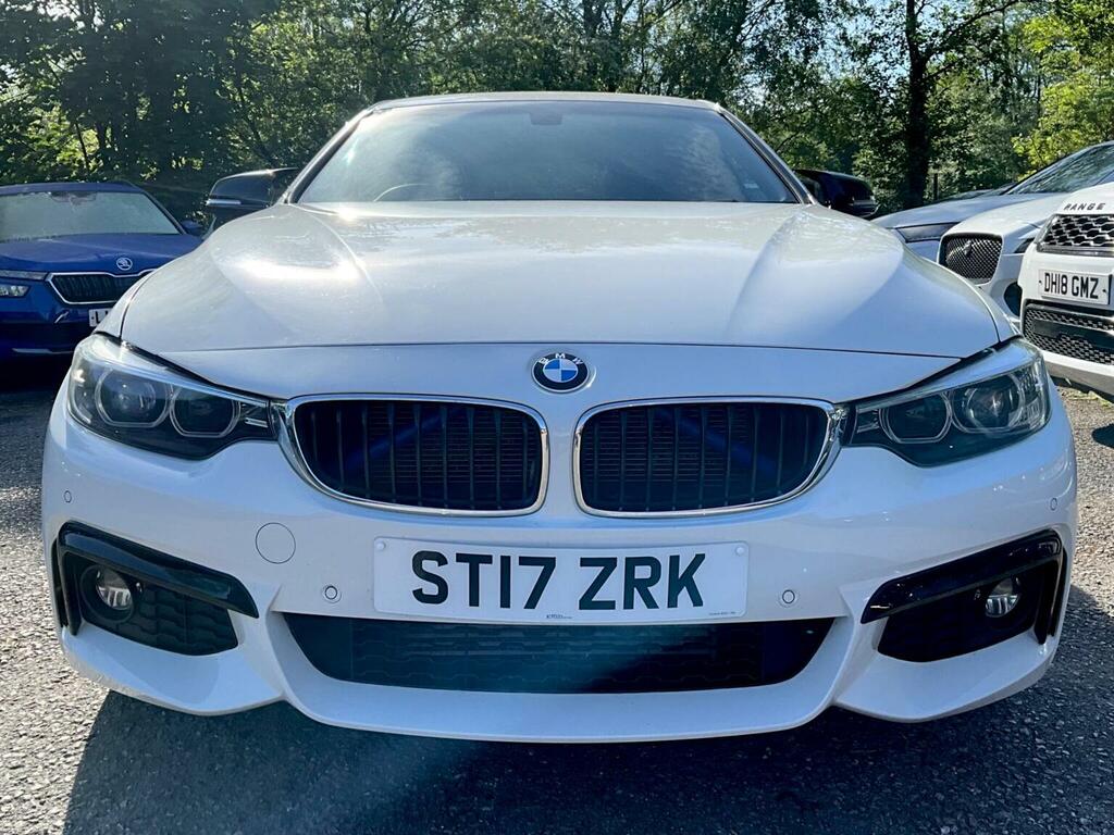 BMW 4 Series Gran Coupe Hatchback 2.0 420D M Sport Xdrive Euro 6 Ss ST17ZRK White #5