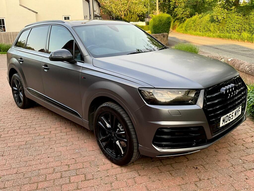 Audi Q7 Suv 3.0 Tdi V6 S Line Tiptronic Quattro Euro 6 S MD65MYF Black #2