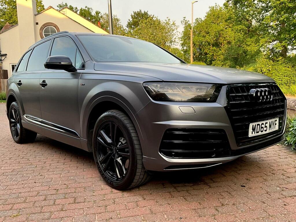 Audi Q7 Suv 3.0 Tdi V6 S Line Tiptronic Quattro Euro 6 S MD65MYF Black #3