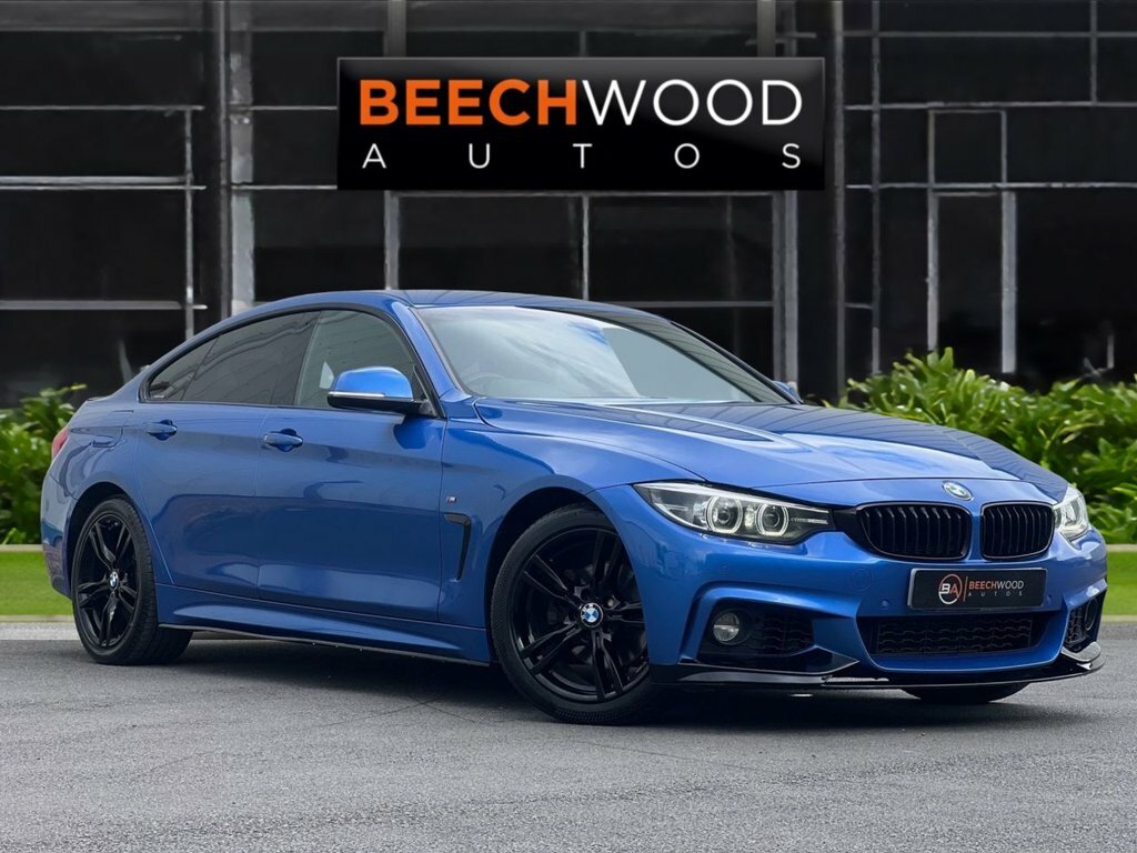 BMW 4 Series Gran Coupe 2018 2.0 420D M Sport Hatchback Eu Blue