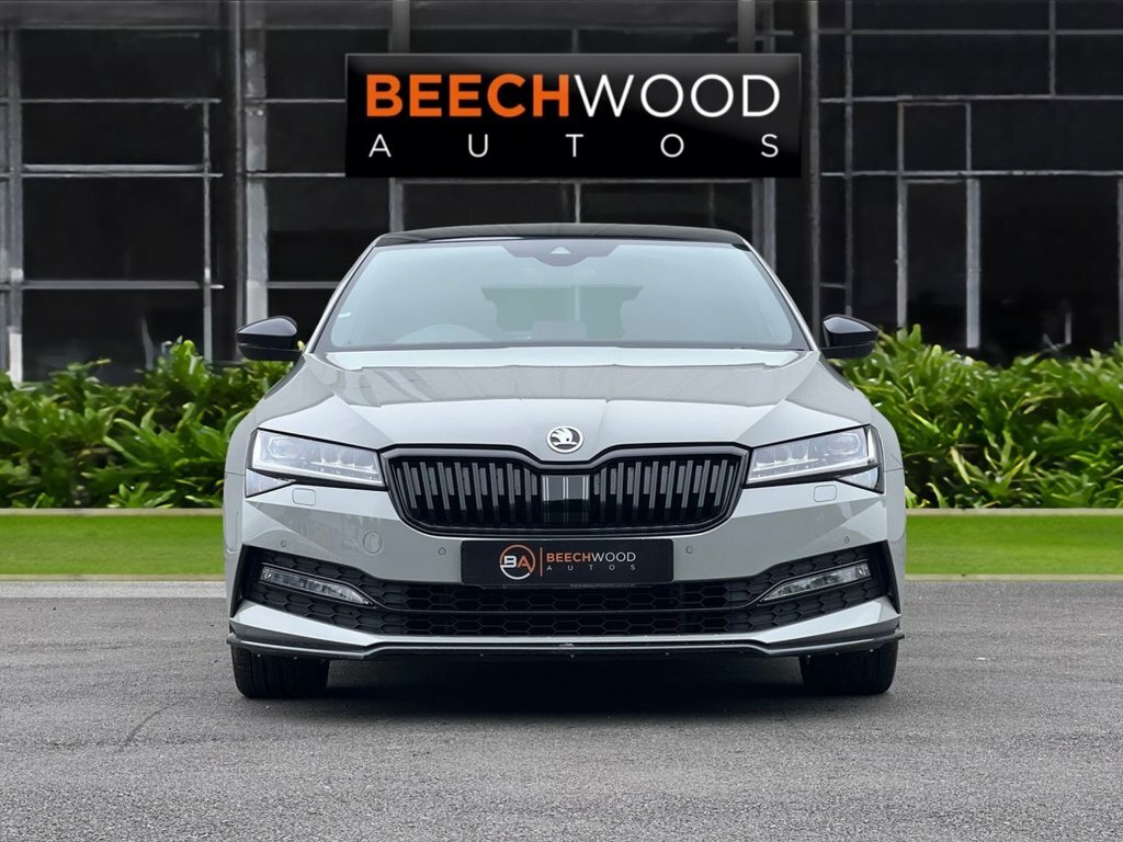 Skoda Superb 2021 2.0 Tsi Sportline Plus Hatchback D Grey #3