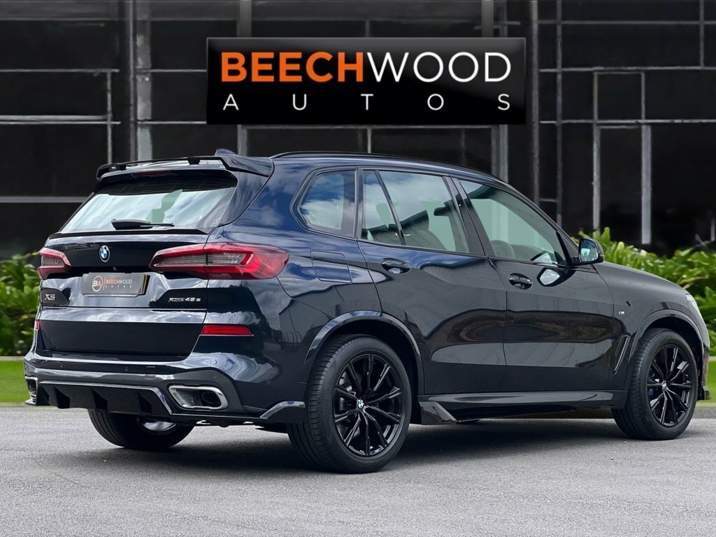 BMW X5 2021 3.0 45E 24Kwh M Sport Suv Plug-in NC21HFX Black #5