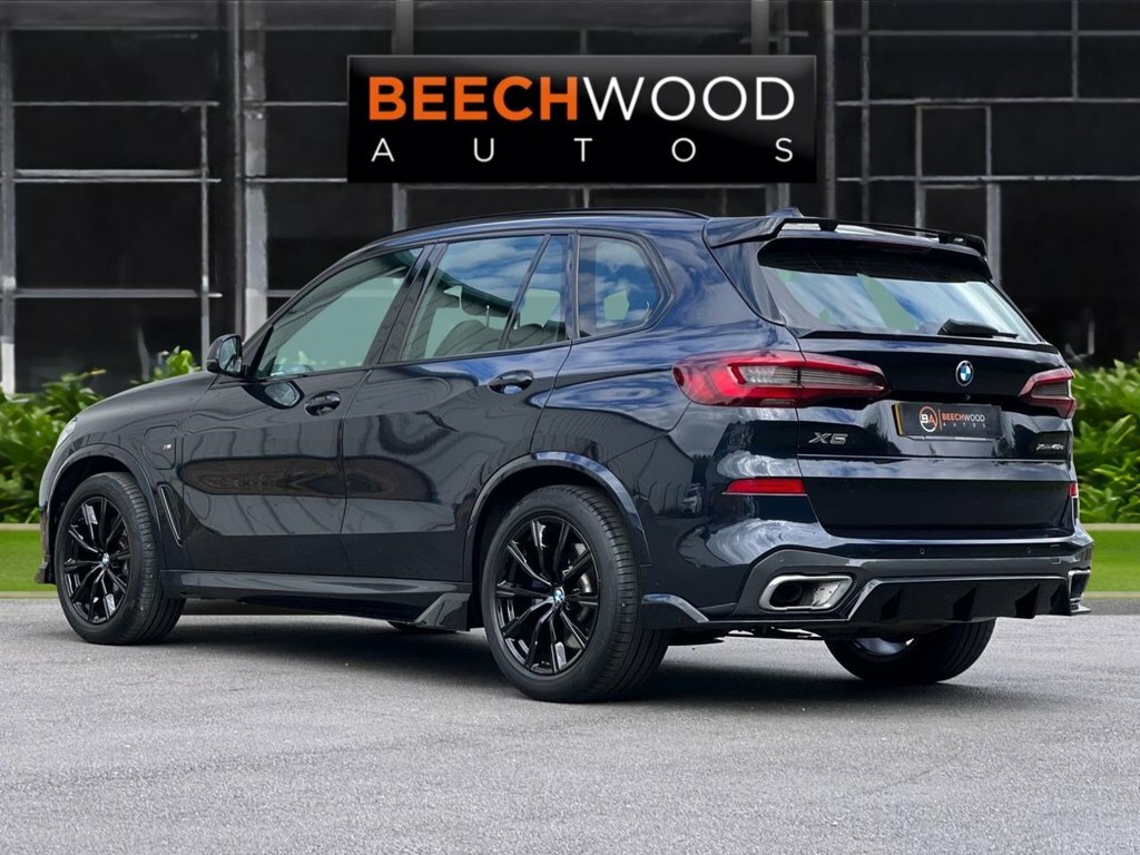 BMW X5 2021 3.0 45E 24Kwh M Sport Suv Plug-in NC21HFX Black #4