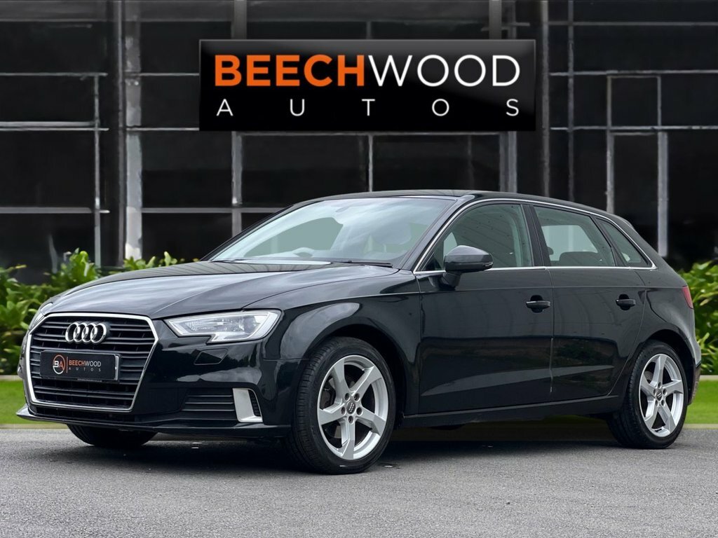 Audi A3 2017 2.0 Tdi Sport Sportback Eur ET66HSA Black #2