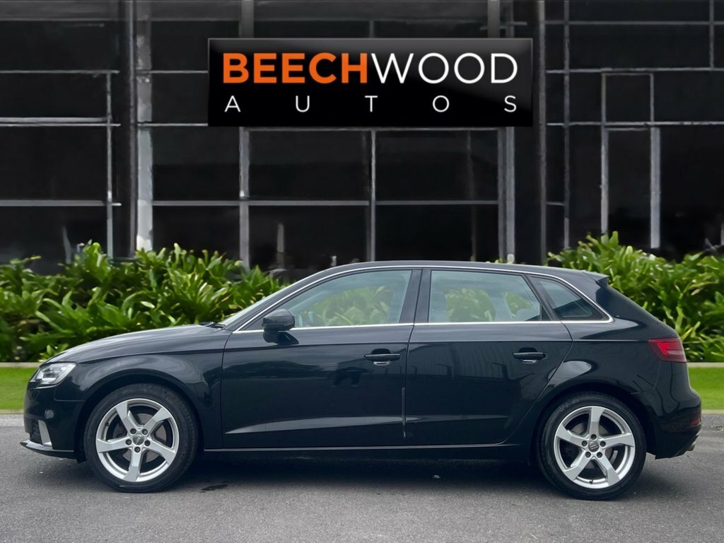 Audi A3 2017 2.0 Tdi Sport Sportback Eur ET66HSA Black #4