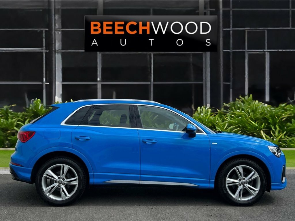 Audi Q3 2020 2.0 Tdi 35 S Line Suv S Tronic Eur YH70EFW Blue #5