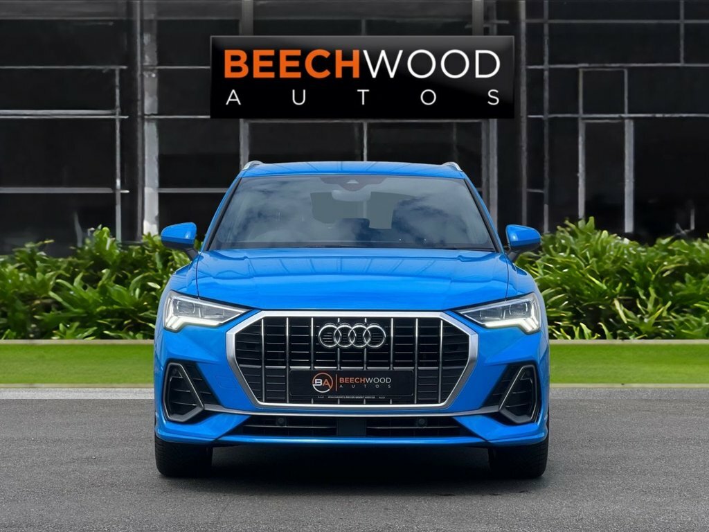 Audi Q3 2020 2.0 Tdi 35 S Line Suv S Tronic Eur YH70EFW Blue #3