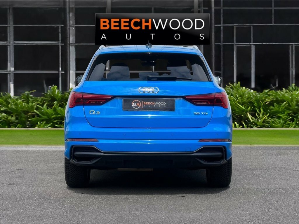 Audi Q3 2020 2.0 Tdi 35 S Line Suv S Tronic Eur YH70EFW Blue #4