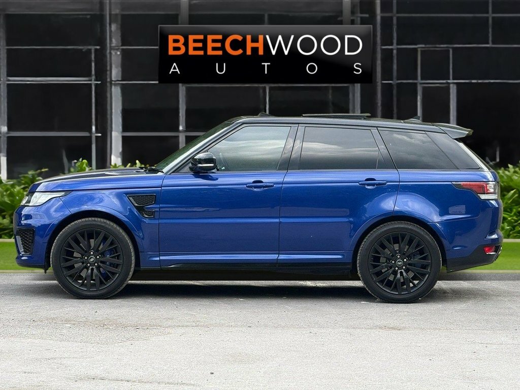 Land Rover Range Rover Sport 2015 5.0 V8 Dynamic Suv A WV65NXM Blue #3