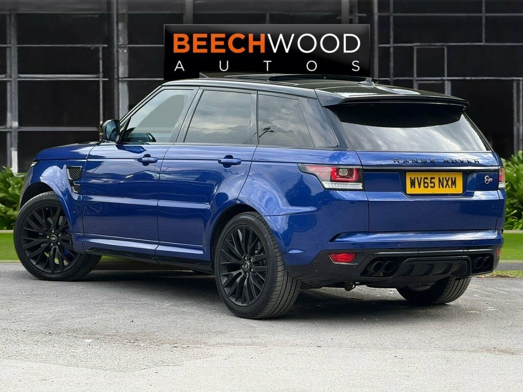 Land Rover Range Rover Sport 2015 5.0 V8 Dynamic Suv A WV65NXM Blue #5