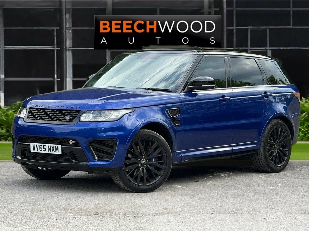 Land Rover Range Rover Sport 2015 5.0 V8 Dynamic Suv A WV65NXM Blue #2