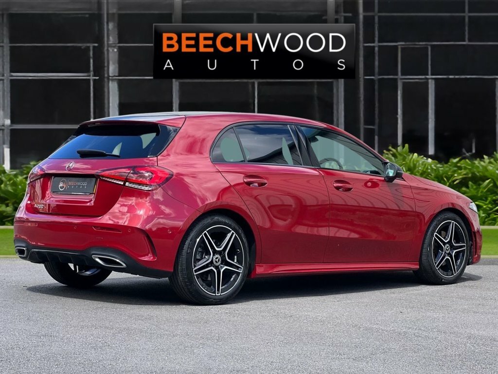 Mercedes-Benz A Class 2022 1.3 A200 Amg Line Executive Hatchback P EBG334 Red #4