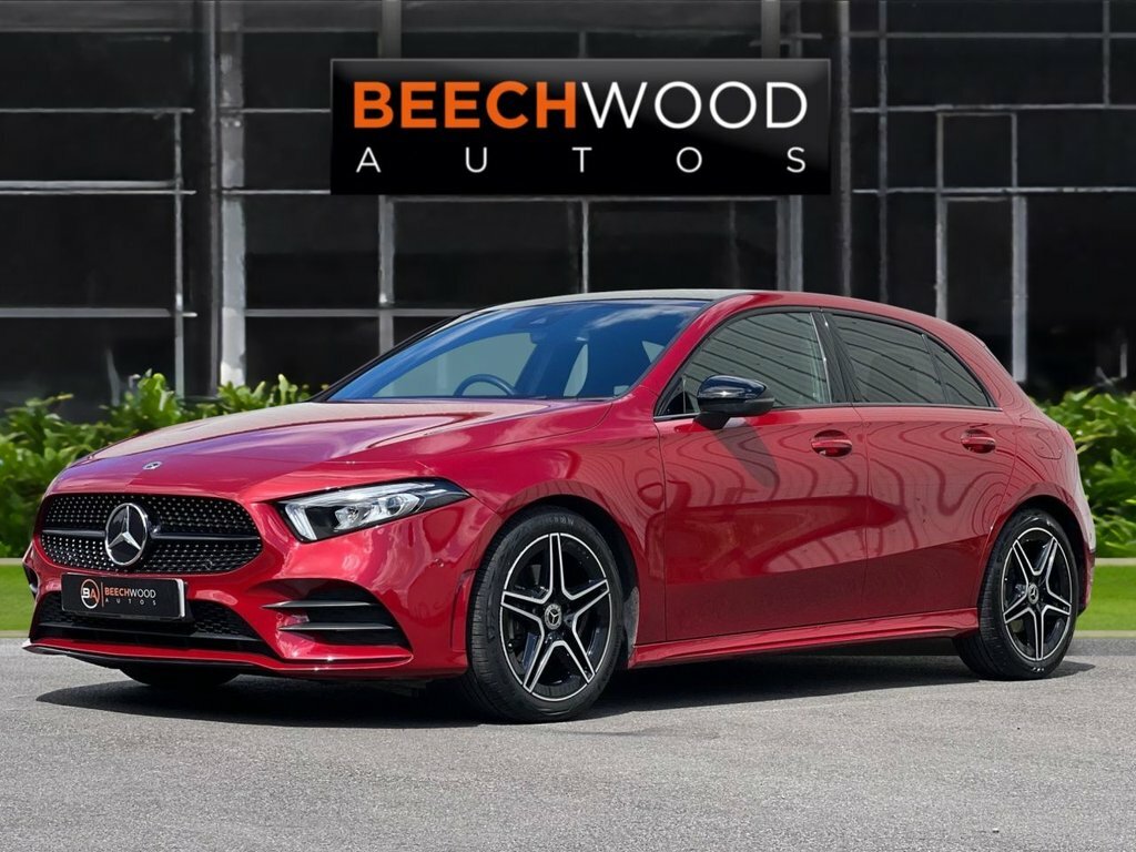 Mercedes-Benz A Class 2022 1.3 A200 Amg Line Executive Hatchback P EBG334 Red #2