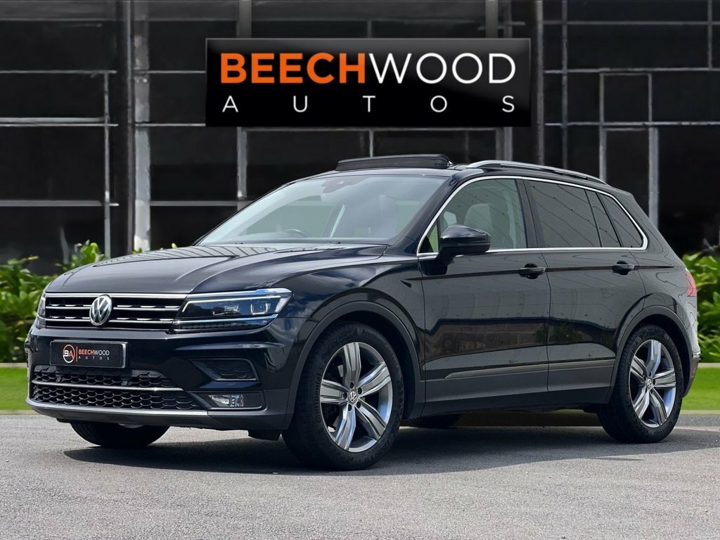 Volkswagen Tiguan 2018 2.0 Tdi Sel Suv Euro 6 Ss FG68HKN Black #2
