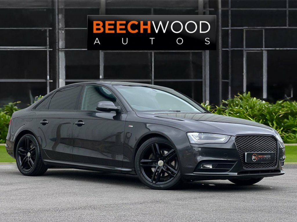 Audi A4 2015 2.0 Tdi S Line Saloon Multitronic Grey
