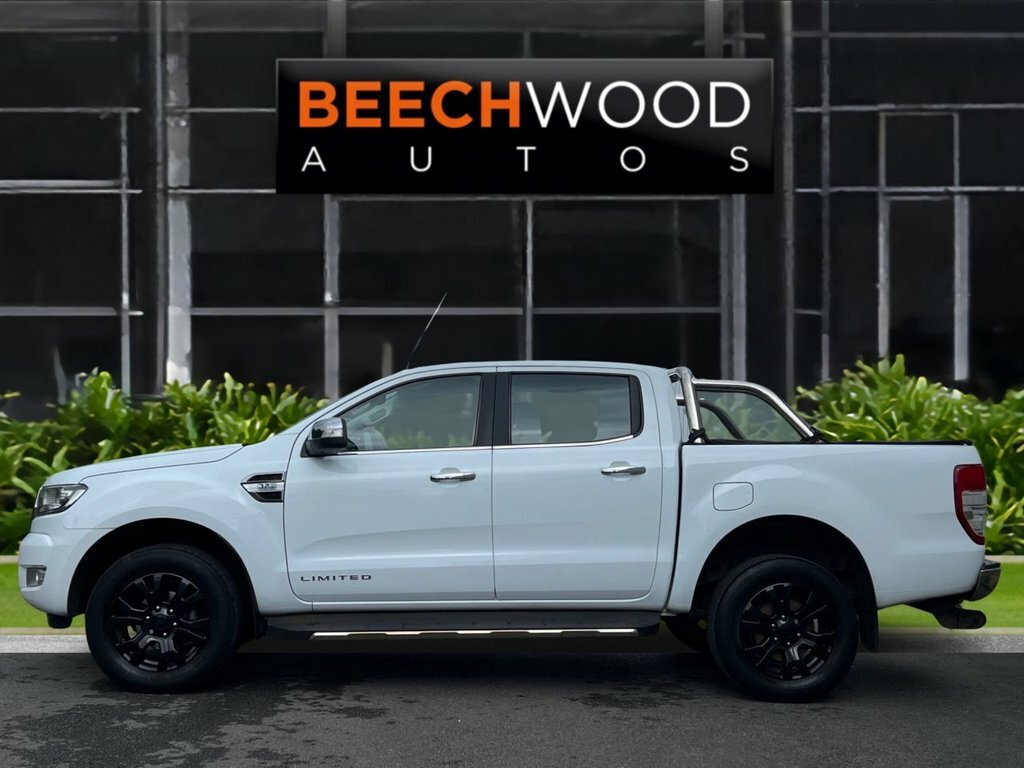 Ford Ranger 2016 3.2 Tdci Limited 1 Pickup Double Cab Dies YT66YRD White #5
