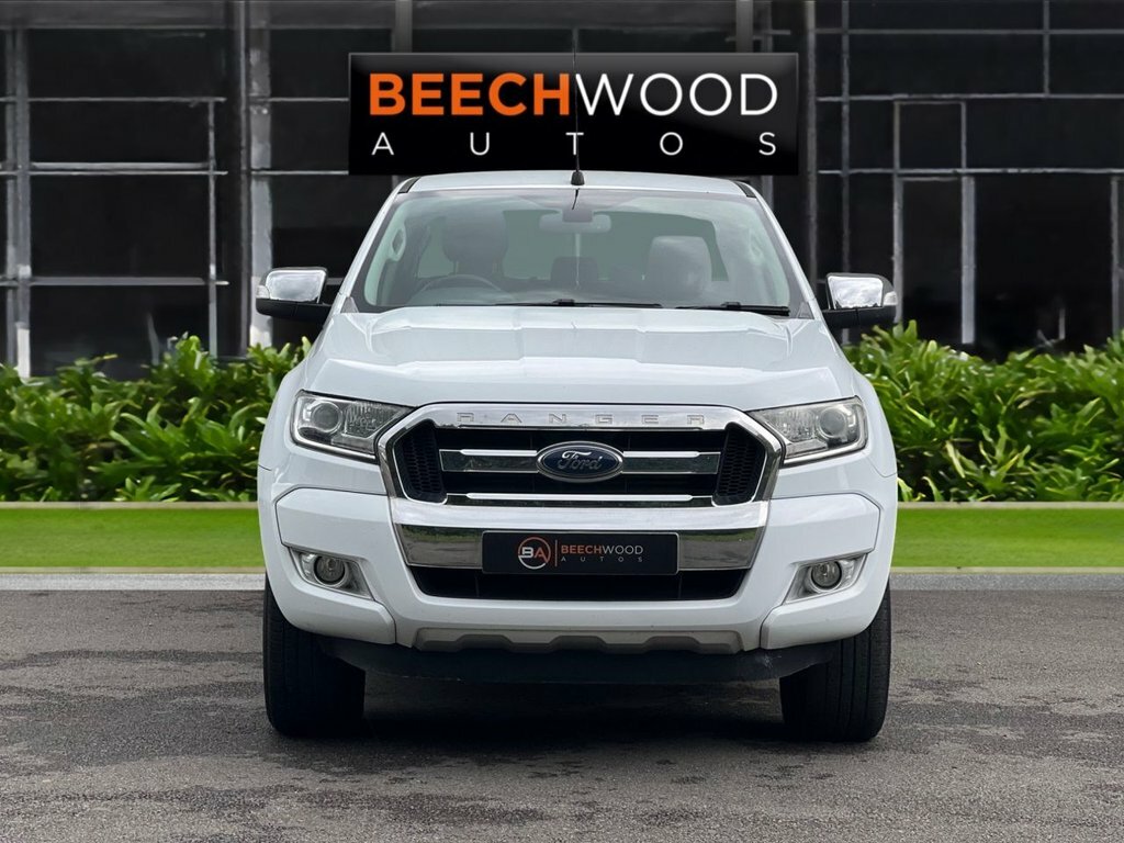 Ford Ranger 2016 3.2 Tdci Limited 1 Pickup Double Cab Dies YT66YRD White #3