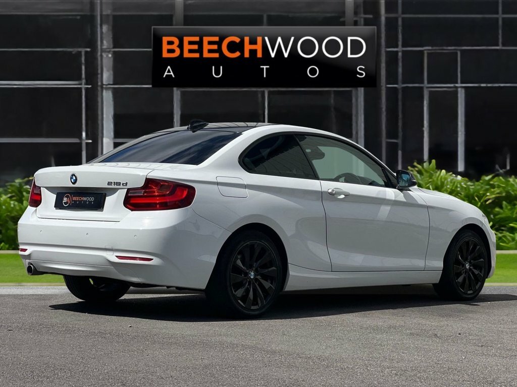 BMW 2 Series Gran Coupe 2016 2.0 218D Se Coupe Euro 6 Ss White #5