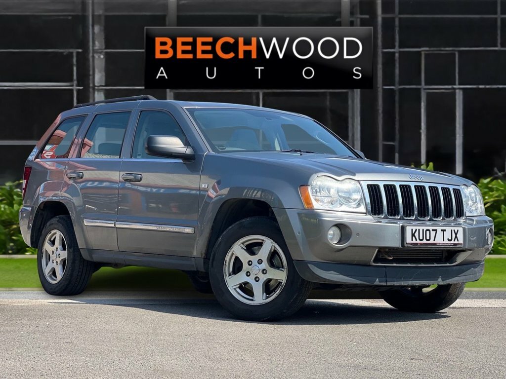 Jeep Grand Cherokee 2007 3.0 Crd Limited Suv 4Wd Grey