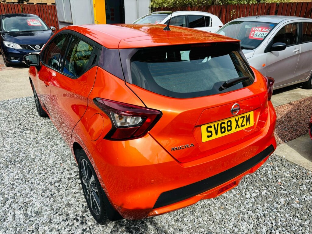 Nissan Micra 0.9 Ig-t Acenta Limited Edition Euro 6 Ss SV68XZM Orange #6