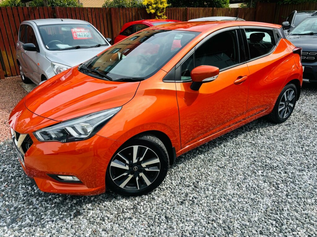 Nissan Micra 0.9 Ig-t Acenta Limited Edition Euro 6 Ss SV68XZM Orange #2