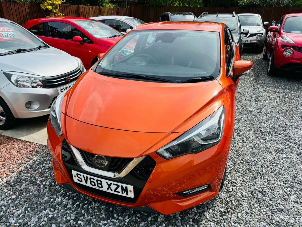 Nissan Micra 0.9 Ig-t Acenta Limited Edition Euro 6 Ss SV68XZM Orange #5