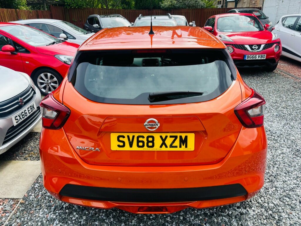 Nissan Micra 0.9 Ig-t Acenta Limited Edition Euro 6 Ss SV68XZM Orange #4